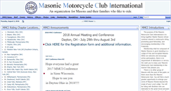 Desktop Screenshot of masonicmotorcycleclub.org